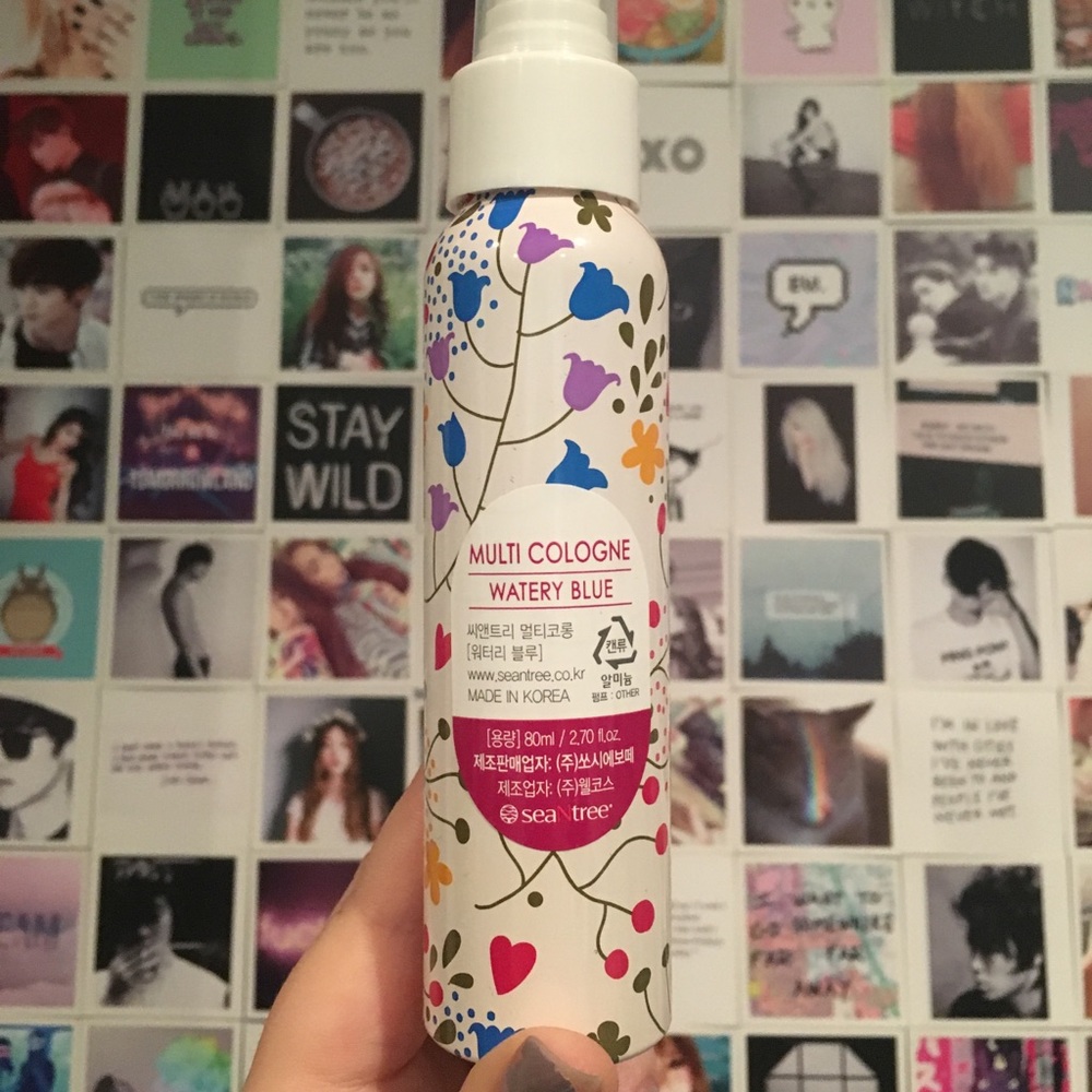 Korean Floral fragrance spray